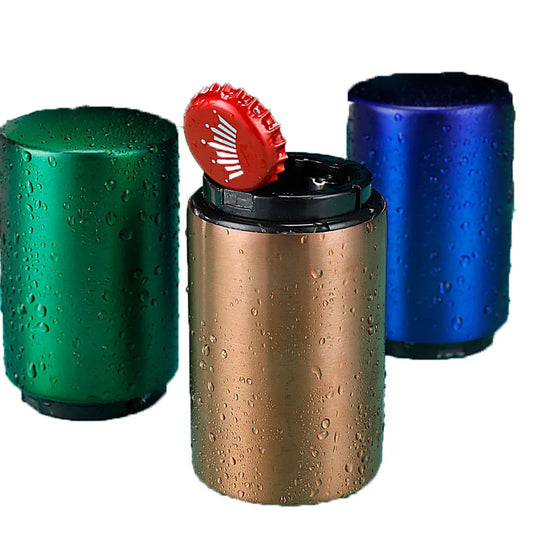 Automatic Beer Bottle Opener Portable Push Down Bottle Cap Opener