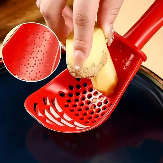 Multi-functional kitchen cooking spoon - suitable for egg yolk separator