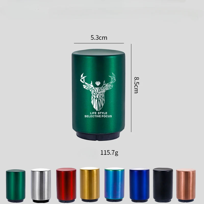 Automatic Beer Bottle Opener Portable Push Down Bottle Cap Opener