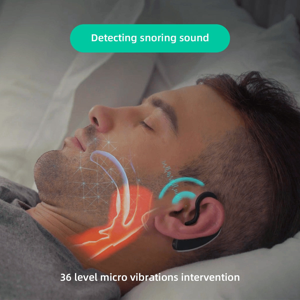 Smart Earset Anti Snoring Device